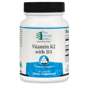 Vitamin K2 with D3 - 30 Capsules