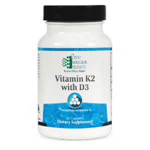Vitamin K2 with D3 - 60 Capsules