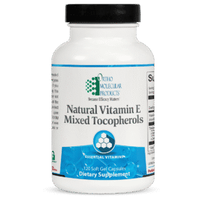 Natural Vitamin E Mixed Tocopherols - 120 Capsules