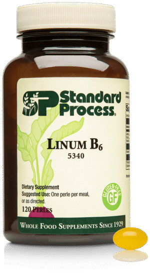 Flax Oil with B6 (formerly known as Linum B6) 120 Softgels