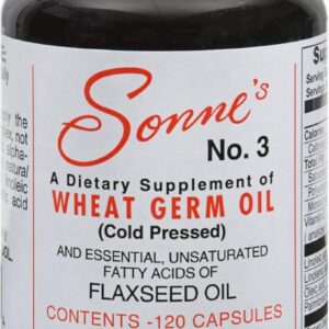 #3 Wheat Germ Oil 120 Capsules