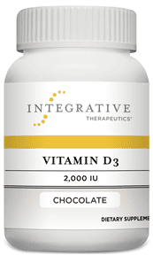 Vitamin D3 2000 IU Chewable / Chocolate 120 Tablets
