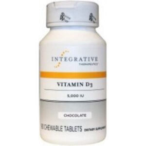 Vitamin D3 5000 IU Chewable Chocolate 90 Tablets