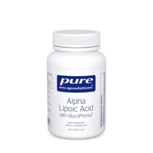 Alpha Lipoic Acid with Glucophenol 120 Capsules