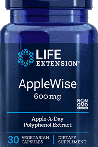 AppleWise Polyphenol Extract (600 mg) - 30 Vegetarian Capsules