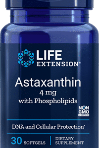 Astaxanthin with Phospholipids (4 mg) - 30 Softgels