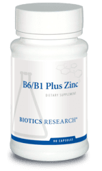 B6/B1 Plus Zinc - 90 Capsules