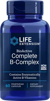 BioActive Complete B-Complex - 60 Vegetarian Capsules