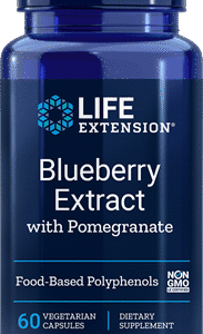 Blueberry Extract with Pomegranate - 60 Vegetarian Capsules