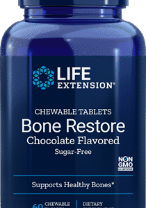 Bone Restore Chewable Tablets (Sugar-Free Chocolate) - 60 Chewable Tablets