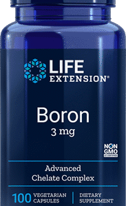 Boron (3 mg) - 100 Vegetarian Capsules