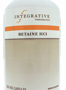 Betaine HCL with Pepsin - 250 Capsules