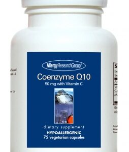 Coenzyme Q10 (50 mg) 75 Veggie Caps with Vitamin C