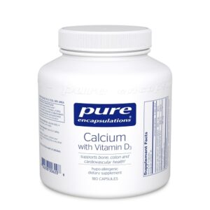 Calcium with Vitamin D3 - 180 Capsules