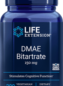 DMAE Bitartrate (Dimethylaminoethanol) (150 mg) - 200 Vegetarian Capsules