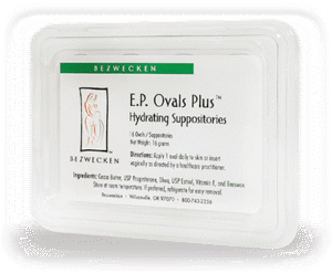 E.P. Ovals Plus DHEA (16 grams) - 16 oval suppositories