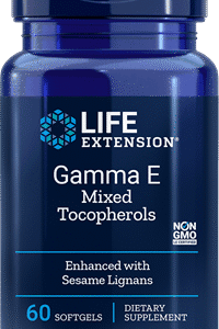 Gamma E Mixed Tocopherols (With Sesame Lignans) - 60 Softgels