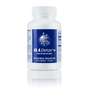 GI Detox+ with Zeolite, Charcoal & Herbal Formula - 60 Capsules