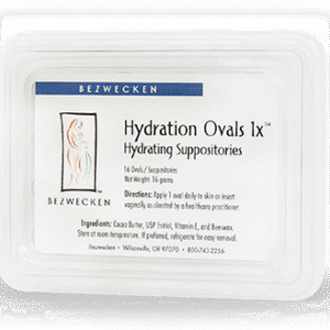 Hydration Ovals 1X (16 grams) - 16 Oval Suppositories