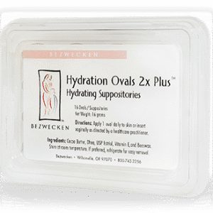 Hydration Ovals 2X Plus DHEA (16 grams) - 16 Oval Suppositories