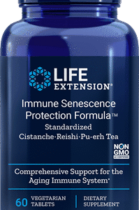 Immune Senescence Protection Formula (Standardized Cistanche and Reishi) - 60 Vegetarian Tablets