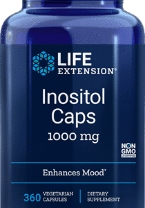 Inositol Caps (1000 mg) - 360 Vegetarian Capsules