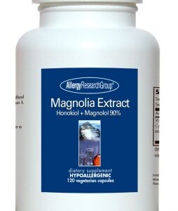 Magnolia Extract (w/ Honokiol + Magnolol 90%) - 120 Veggie Caps
