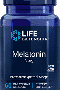 Melatonin (3 mg) - 60 Vegetarian Capsules