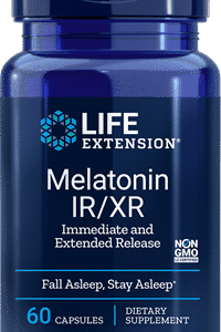 Melatonin IR/XR - 60 Capsules