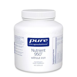 Nutrient 950 Without Iron 180 Capsules - Backorder