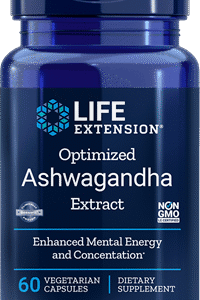 Optimized Ashwagandha Extract - 60 Vegetarian Capsules