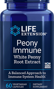 Peony Immune (White Peony Root Extract) - 60 Vegetarian Capsules