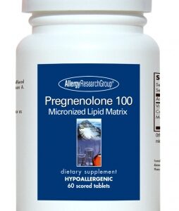 Pregnenolone (Micronized Lipid Matrix) 100 mg - 60 Scored Tablets