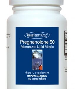 Pregnenolone (Micronized Lipid Matrix) 50 mg - 60 Scored Tablets
