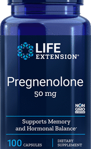 Pregnenolone (50 mg) - 100 Capsules