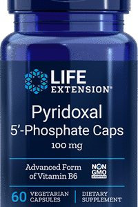 Pyridoxal 5'-Phosphate (100 mg) - 60 Vegetarian Capsules