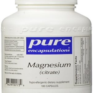 Calcium Magnesium (Citrate) - 180 Capsules