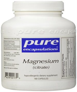 Calcium Magnesium (Citrate) - 180 Capsules