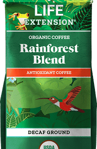 Rainforest Blend Decaf Ground Coffee (100% Certified Organic) - 12 oz