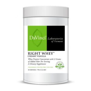 Right Whey Powder (Creamy Vanilla Flavor) - 30 Servings (2.2 lbs)