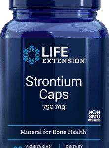Strontium Caps (750 mg) - 90 Vegetarian Capsules