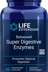 Enhanced Super Digestive Enzymes - 60 Vegetarian Capsules