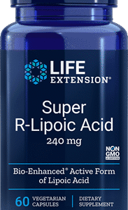 Super R-Lipoic Acid (240 mg) - 60 Vegetarian Capsules
