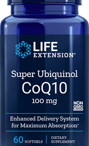 Super Ubiquinol CoQ10 (100 mg) - 60 Softgels