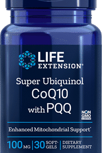 Super Ubiquinol CoQ10 with PQQ (100 mg) - 30 Softgels