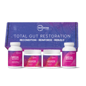 Total Gut Restoration Kit 4 (MP Powder, MM Caps) 3-Month Supply