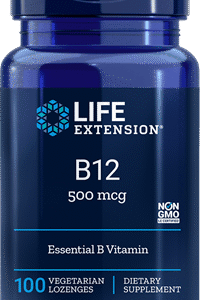 Vitamin B12 (500 mcg) - 100 Vegetarian Lozenges