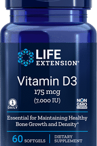 Vitamin D3 (175 mcg / 7,000 IU) - 60 Softgels