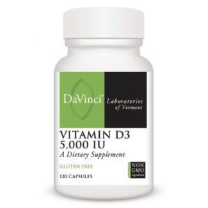 Vitamin D3 (5,000 IU) - 120 Capsules