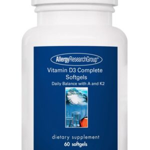 Vitamin D3 Complete 5000 IU, High Potency with A and K2, 120 Softgels